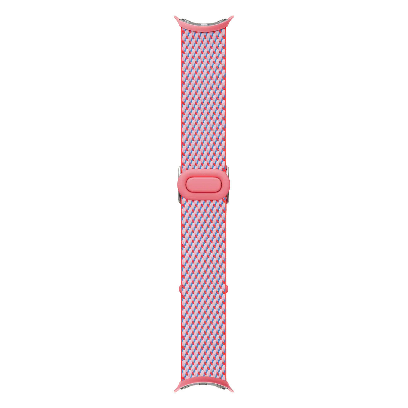 Google Pixel Watch 3 (41mm). Woven Band. Peony