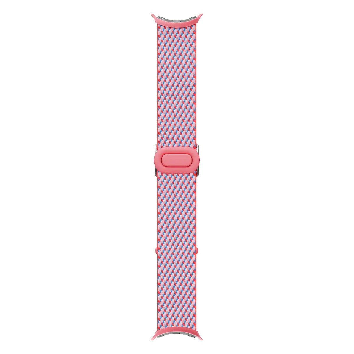 Google Pixel Watch 3 (45mm). Woven Band. Peony
