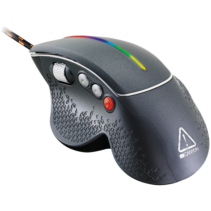 Canyon Gaming Mouse Apstar GM-12 6400 DPI/RGB/6 Keys bk retail
