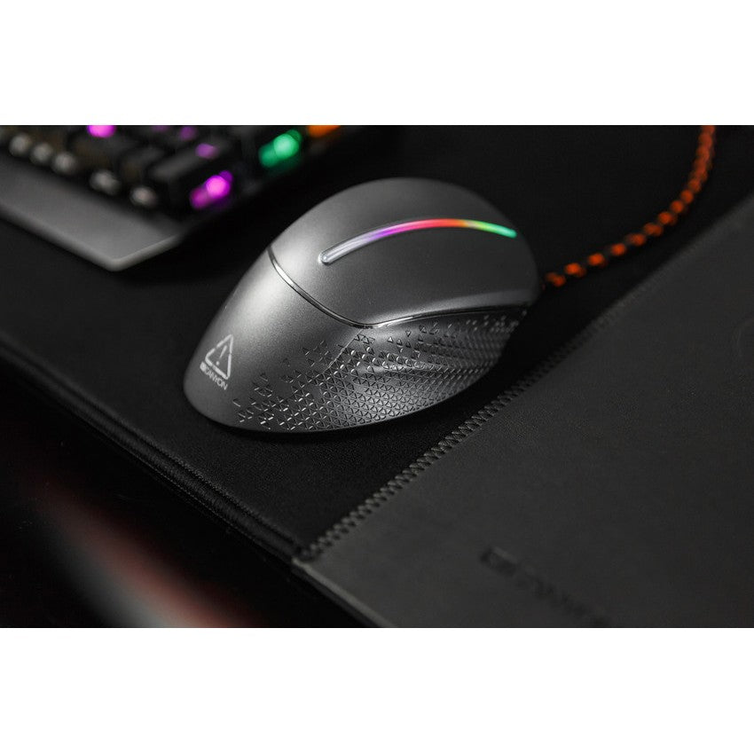 Canyon Gaming Mouse Apstar GM-12 6400 DPI/RGB/6 Keys bk retail