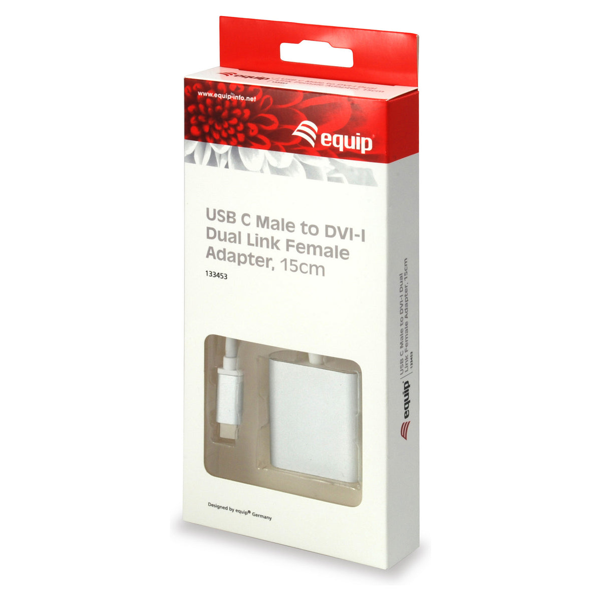 Equip Adapter USB-C -> DVI-I DualLink (24+5) 2k60Hz 0.15m si