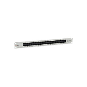 Equip Patchpanel 50x RJ45 Cat3 19" UTP 1HE ISDN hellgrau