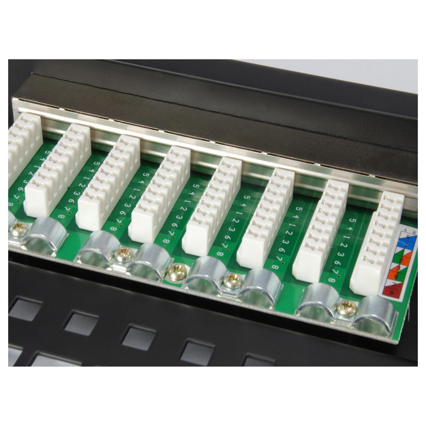 Equip Patchpanel 24x RJ45 Cat5e 19" FTP 1HE schwarz