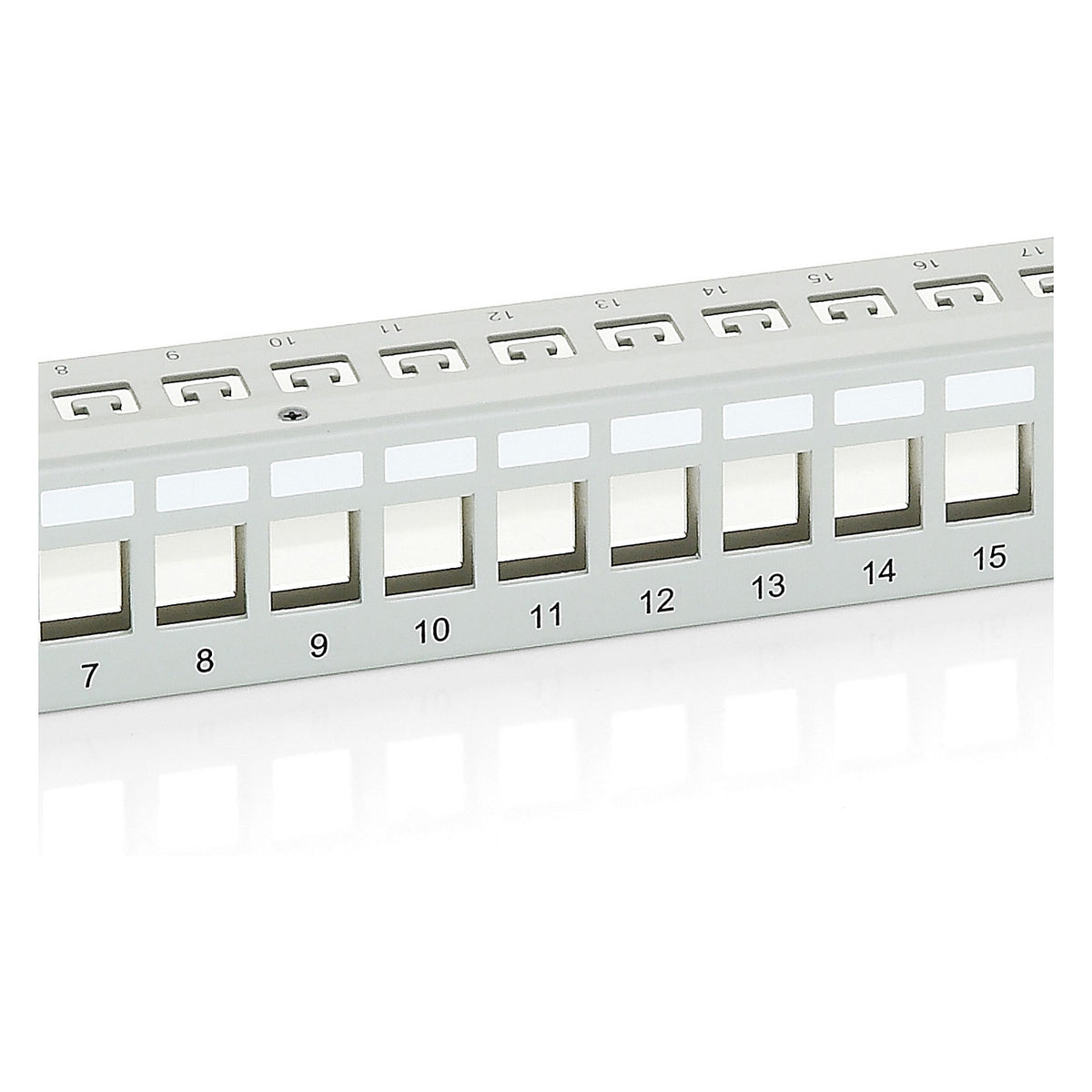 Equip Patchpanel 24x Cat6 19" FTP 1HE Keystone Montage gr
