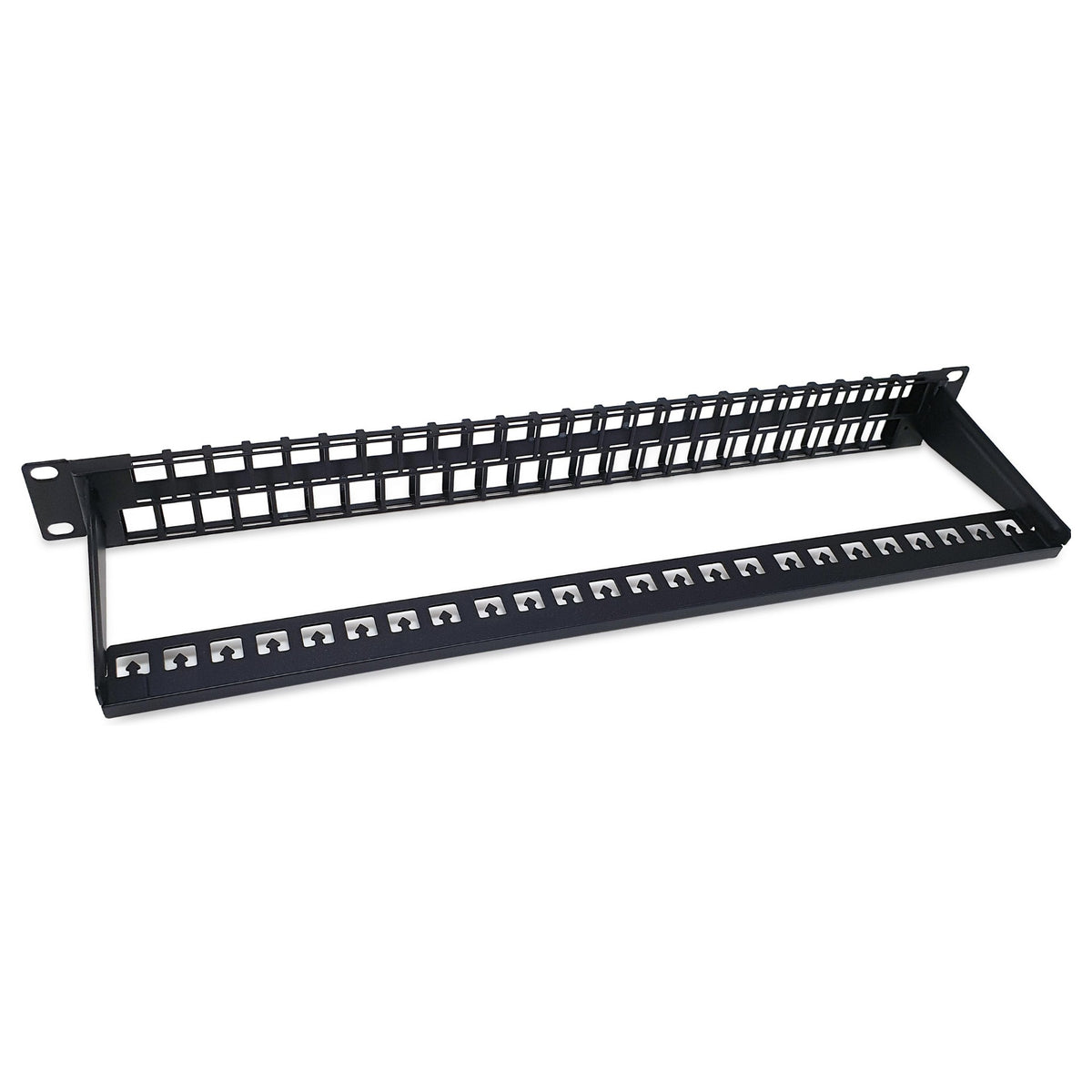 Equip Patchpanel 48x Cat6 19" UTP 1HE Keystone Montage sw