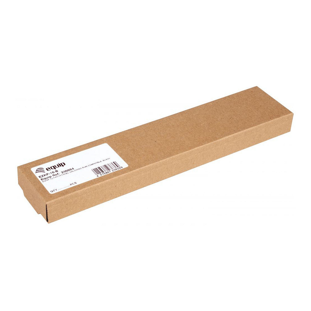 Equip Patchpanel 10" mit Keystone Montage 1U. schwarz