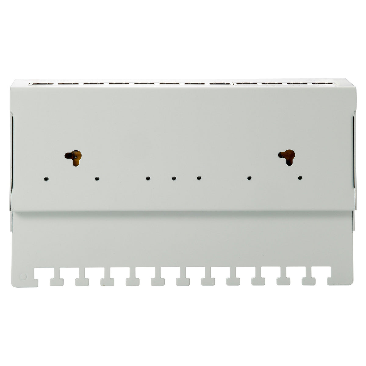 Equip Patchpanel 12x RJ45 Cat6 FTP Desktop ISO/IEC hellgrau