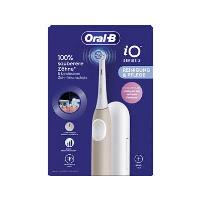 Oral-B iO Series 2 Calm Pink mit Reiseetui