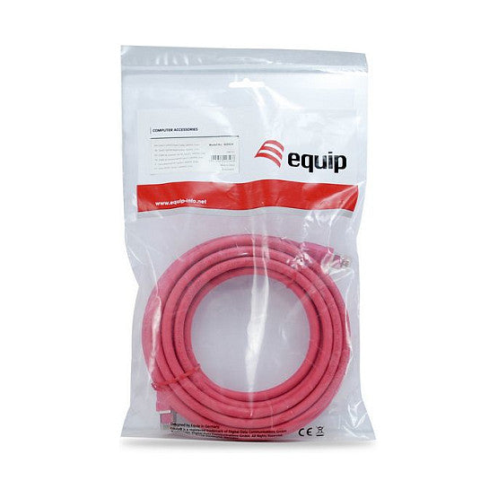 Equip Patchkabel Cat8.1 S/FTP 2xRJ45 0.50m rot LSZH Polybeutel