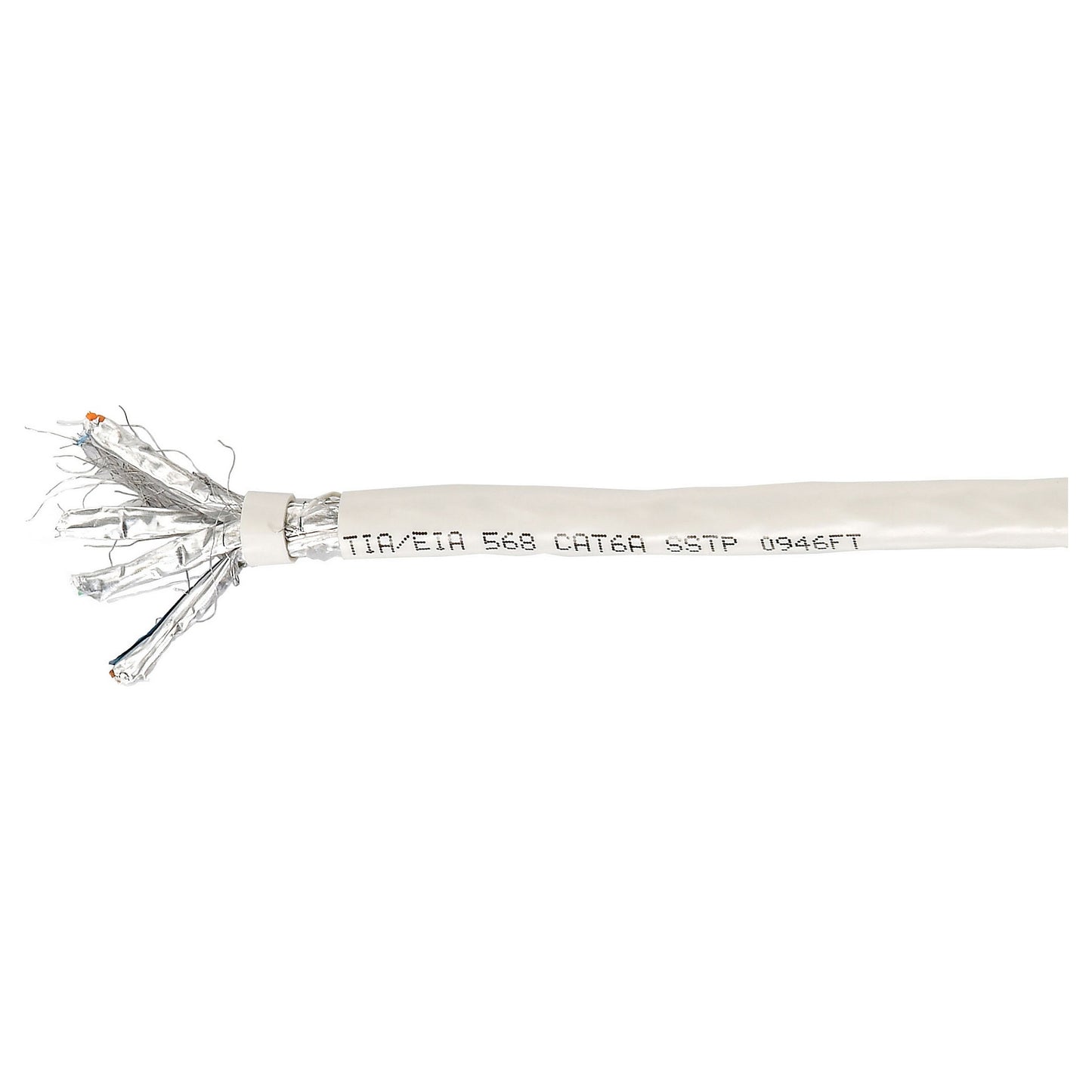 Equip Instal.Kab Cat6A S/FTP 4P23 100.00m grau LSZH