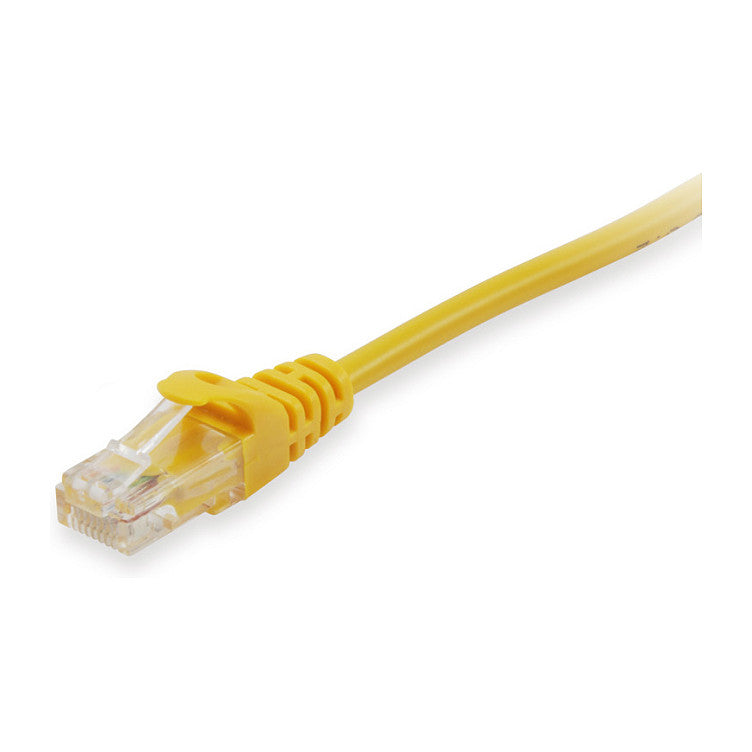 Equip Patchkabel Cat6 U/UTP 2xRJ45 0.50m gelb Polybeutel