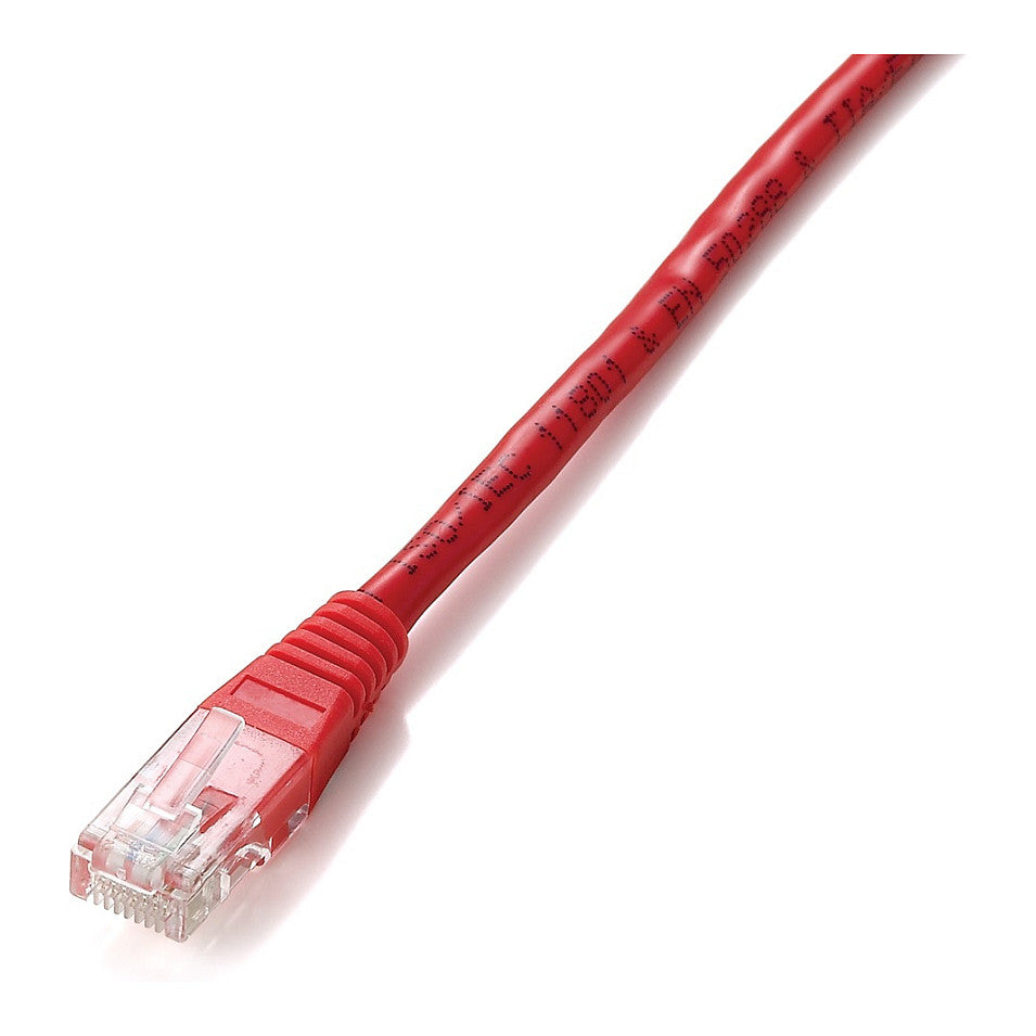 Equip Patchkabel Cat5e U/UTP 2xRJ45 7.50m rot Polybeutel