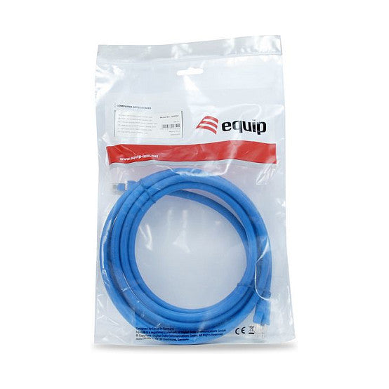 Equip Patchkabel Cat8.1 S/FTP 2xRJ45 0.50m blau LSZH Polybeutel
