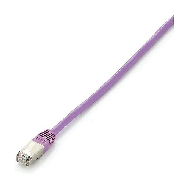 Equip Patchkabel Cat6 S/FTP 2xRJ45 7.50m violet LSZH Polybeutel