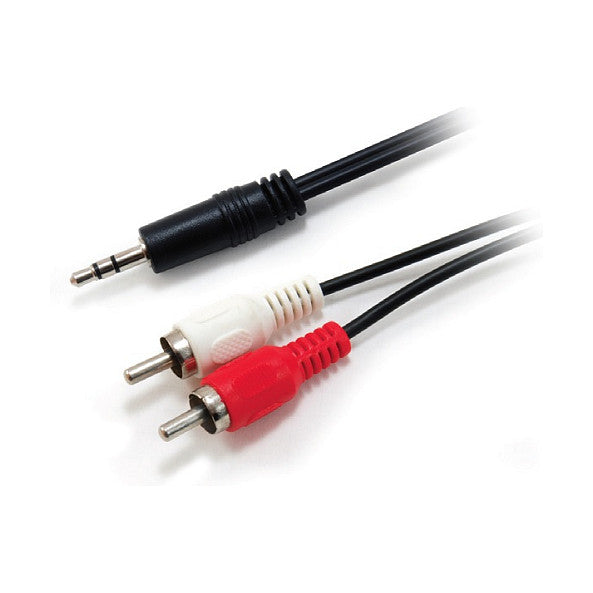 Equip Audiokabel 3.5mm/2x RCA St/St 2.50m Polybeutel