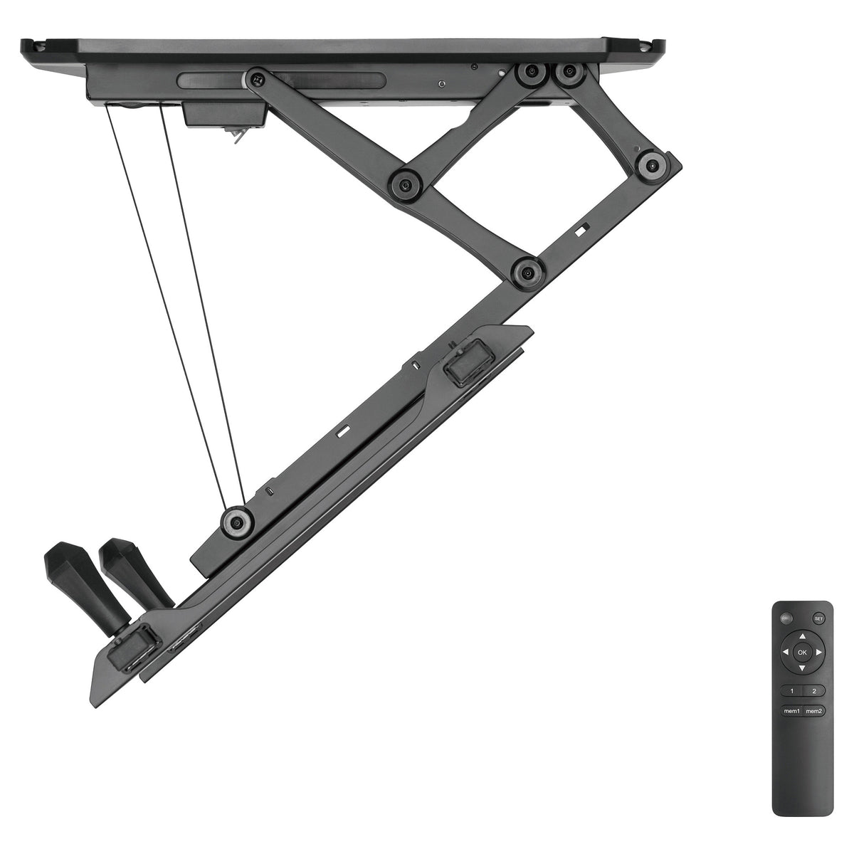 Equip Deckenhalterung 32"-70"/1TFT 35kg motorisiert sw lite Retail