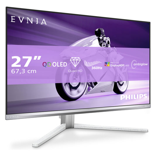 67,3 cm/26,5" (2560×1440) Philips 27M2N8500/00 16:9 QHD QD OLED 0,03 ms 360 Hz HDMI 2.1 DP 1.4 USB Black