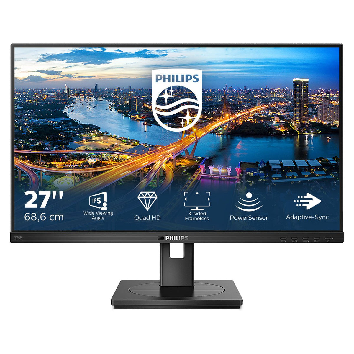 Philips 68.5cm (27.0") 275B1 16:09 DVI+HDMI+DP+USB IPS