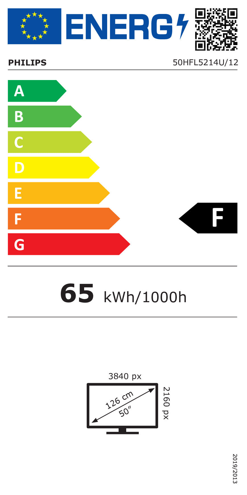 PHILIPS Hotel TV 50HFL5214U/12 126.0cm(50") MediaSuite