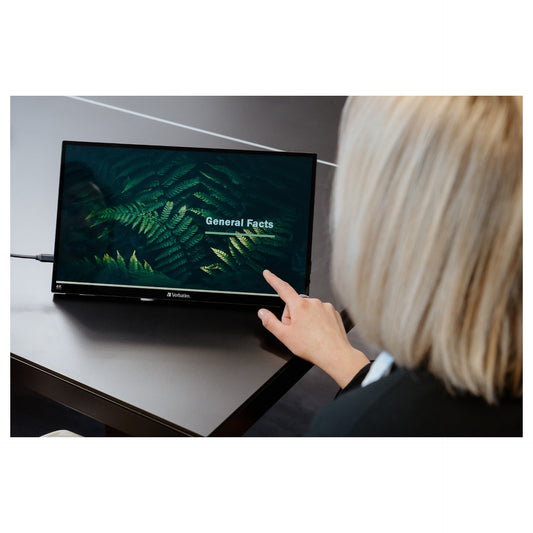 Verbatim PMT-15 4K Portable Touchscreen Monitor 15.6" 4K UHD