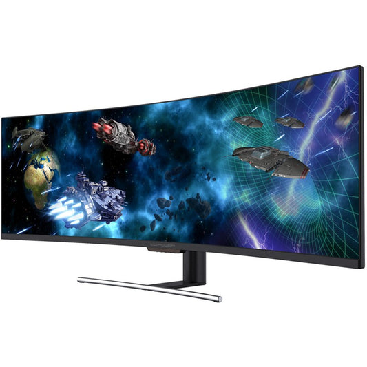 LC-Power 124.5cm (49") LC-M49-DFHD-144-C-Q VA+DP+HDMI