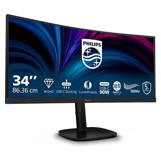 Philips 34B2U3600C - 34" | VA | UWQHD | 4ms | 120Hz | USB-C