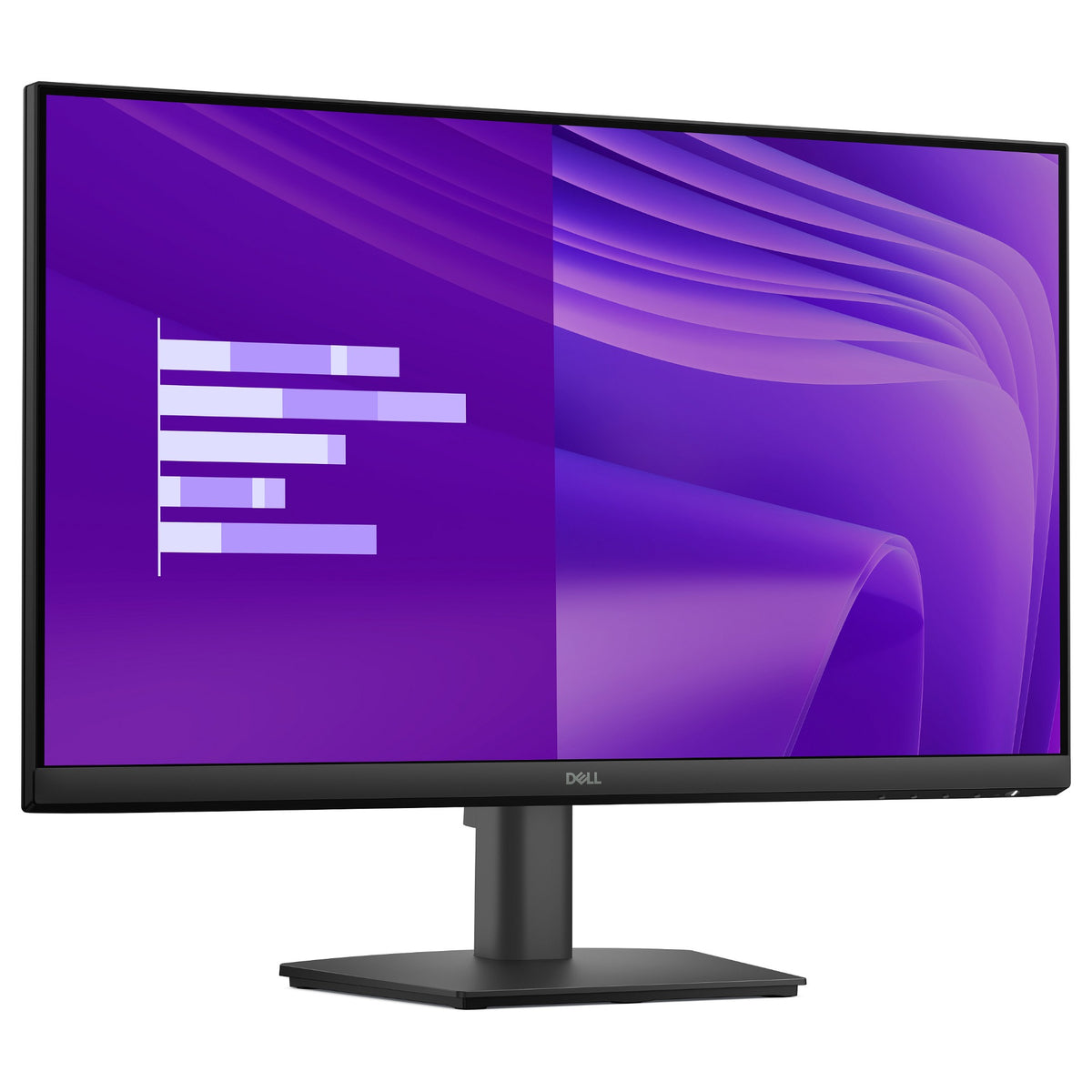 60,5cm/23.8" (1920x1080) Dell E2425HM 16:9 VA 5ms 100Hz HDMI DisplayPort VGA VESA Black