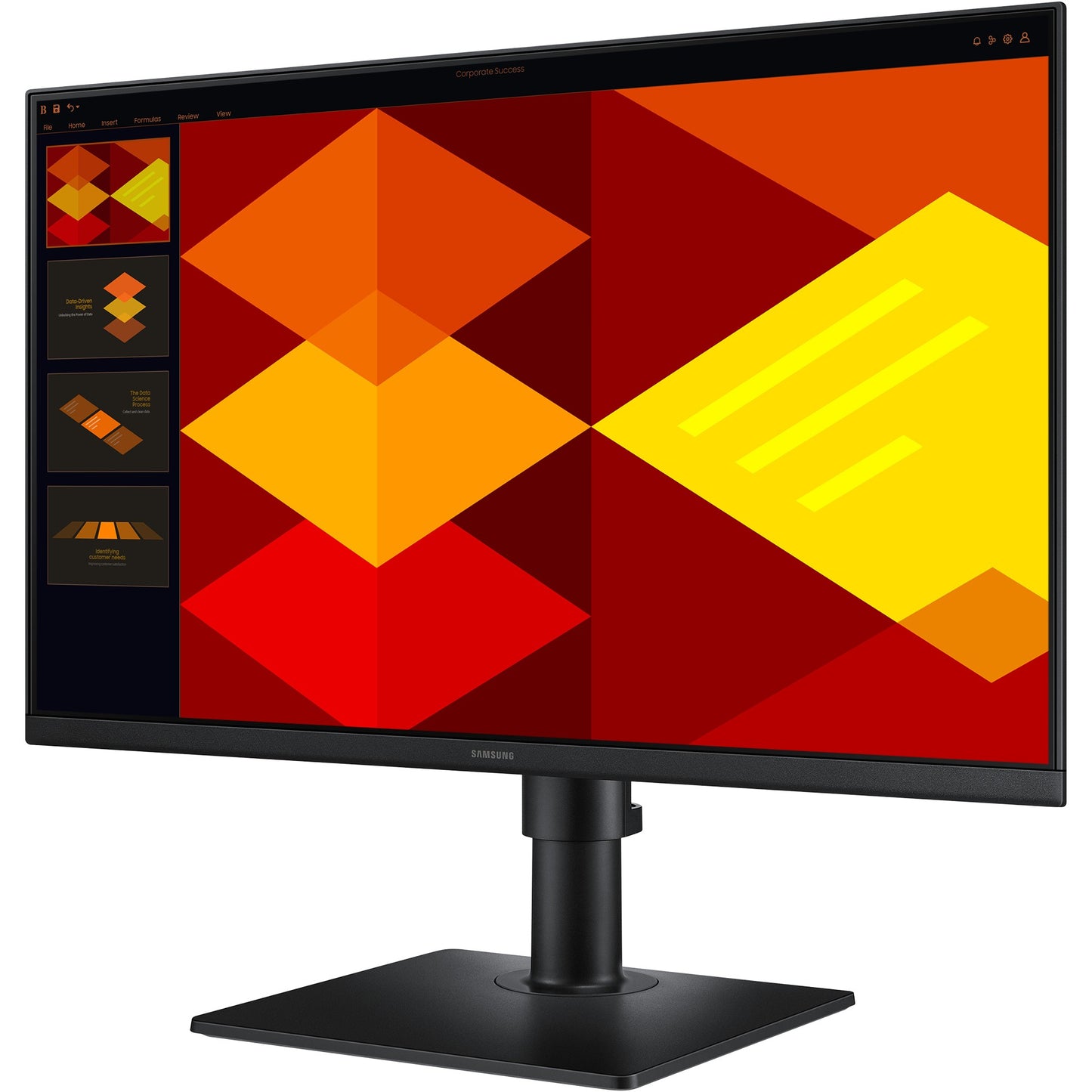 61cm/24" (1920x1080) Samsung S24D400GAU Full HD 100 Hz IPS 5ms 2x HDMI DP Black