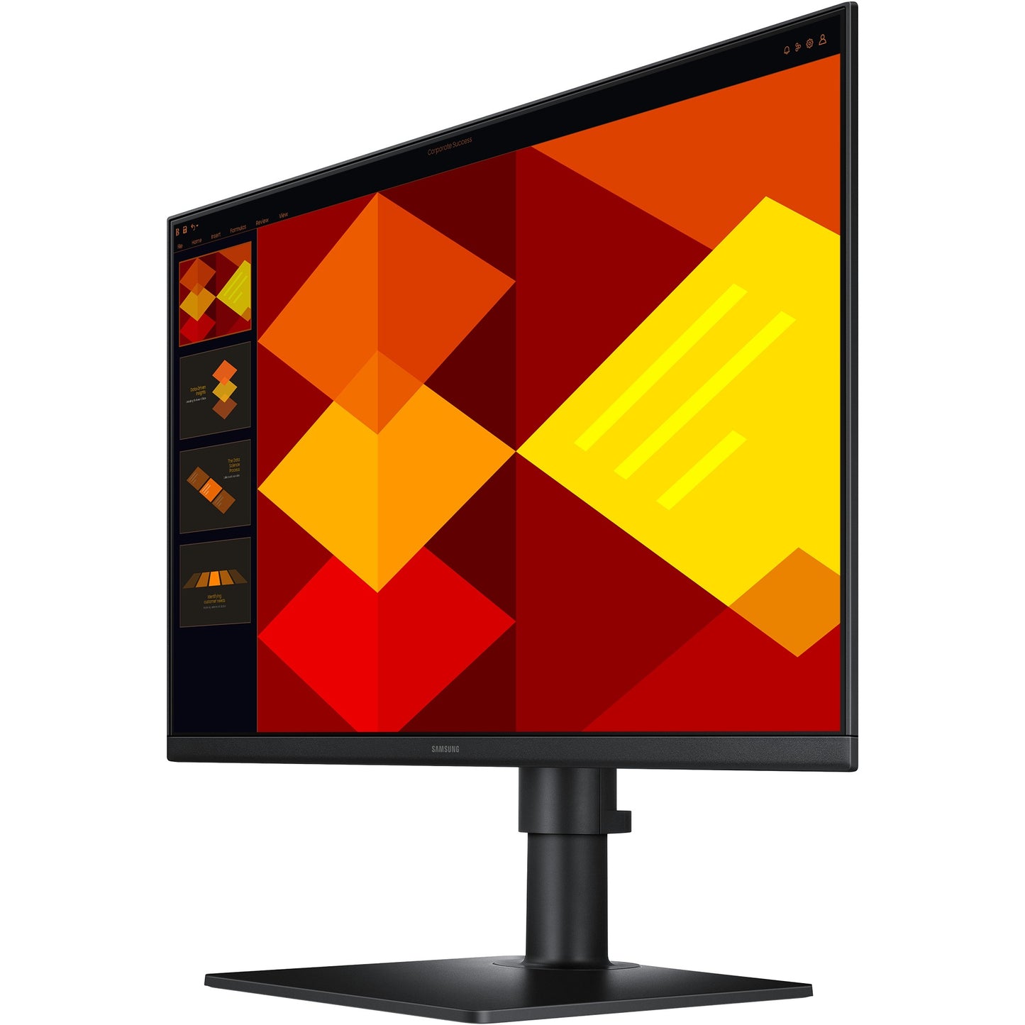 61cm/24" (1920x1080) Samsung S24D400GAU Full HD 100 Hz IPS 5ms 2x HDMI DP Black