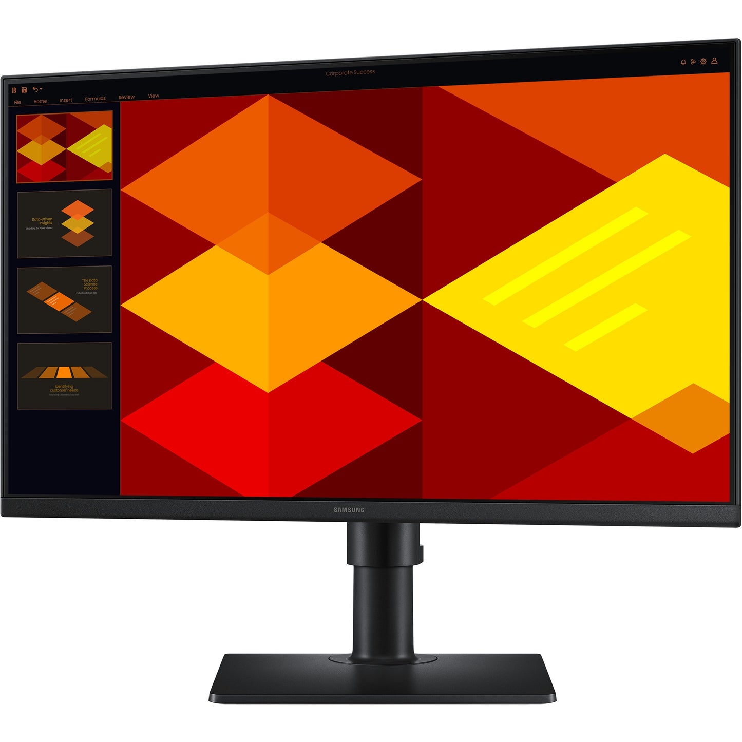 61cm/24" (1920x1080) Samsung S24D400GAU Full HD 100 Hz IPS 5ms 2x HDMI DP Black