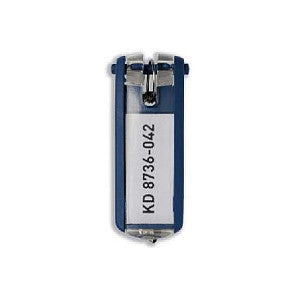 Schlüsselanhänger Key Clip 6 Stück dunkelblau