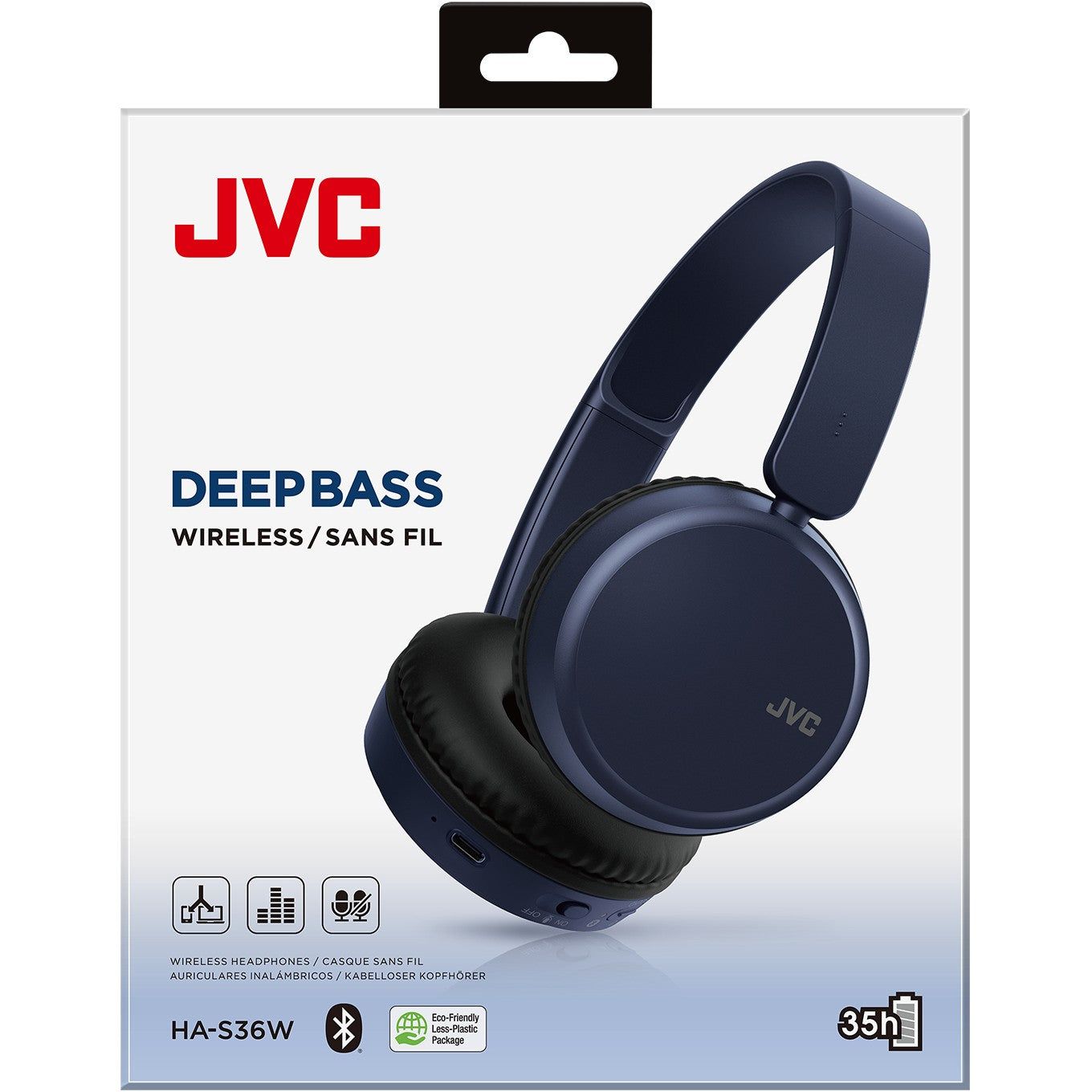 JVC HA-S36W-AU blau