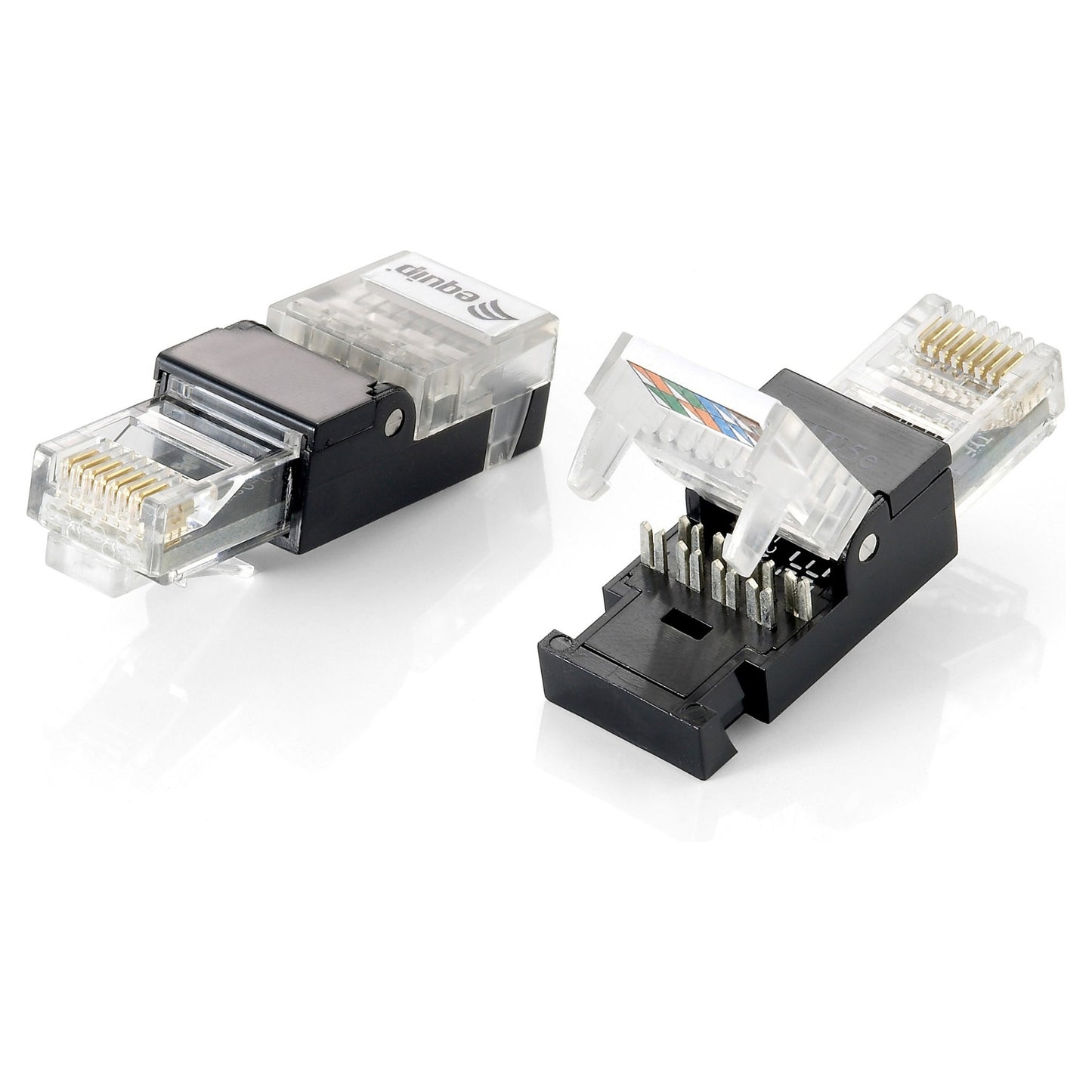 Equip Steckverbinder RJ45 Cat5e 2Stk ungeschirmt werkz Polybeutel