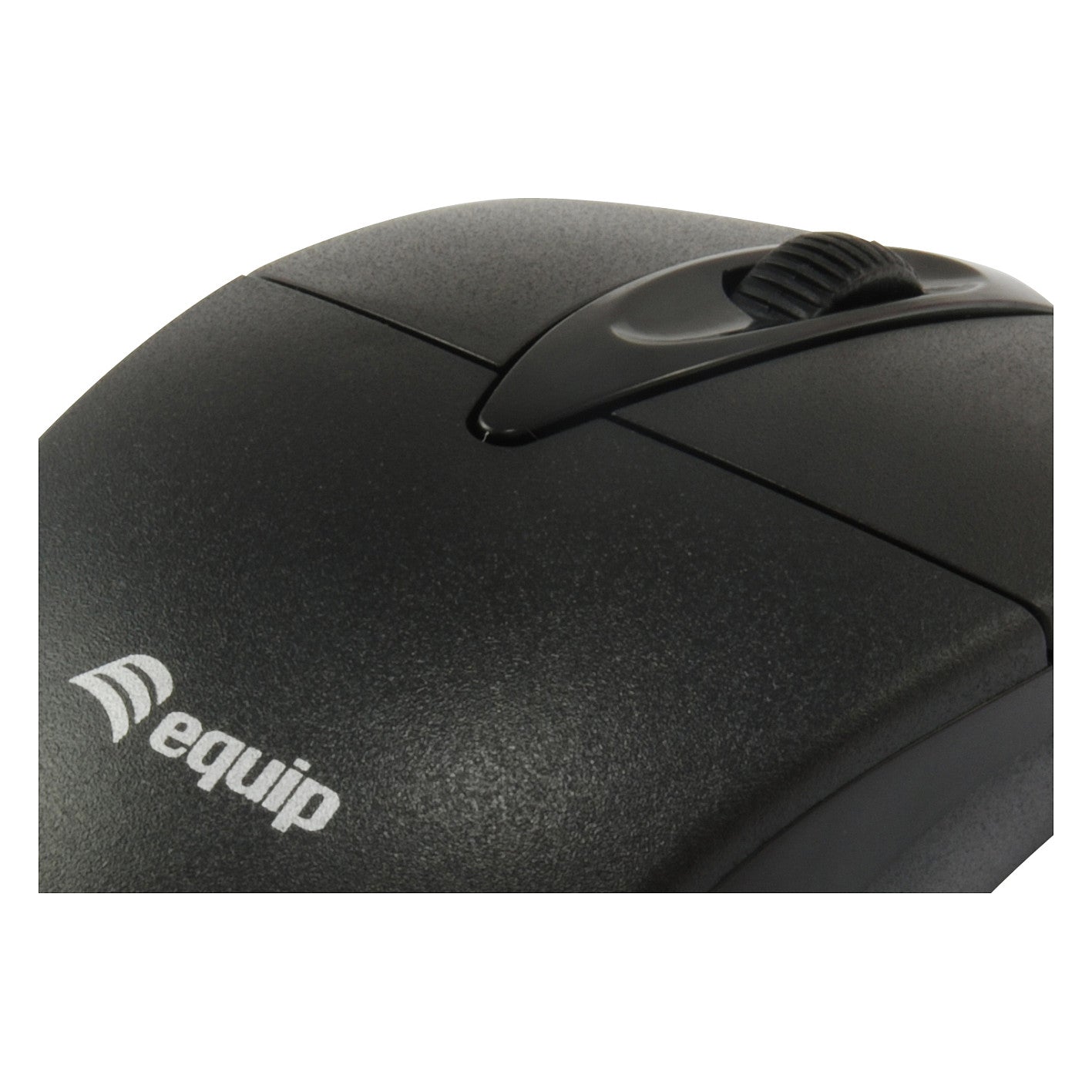 Equip Optische Maus USB Desktop Rechts-Linkshänder 1.35m sw