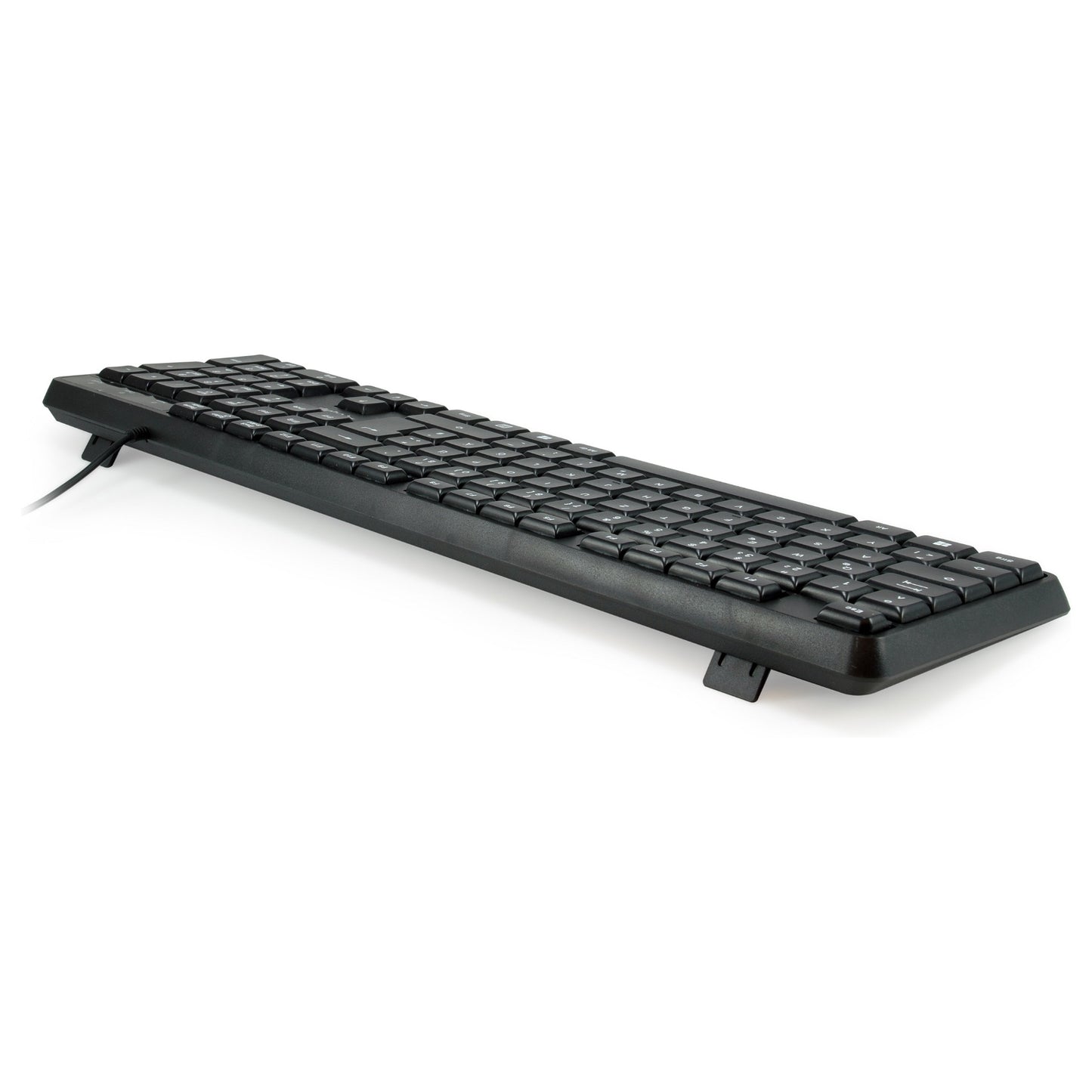 Equip Kabelgebundene USB Keyboard schwarz. italieni
