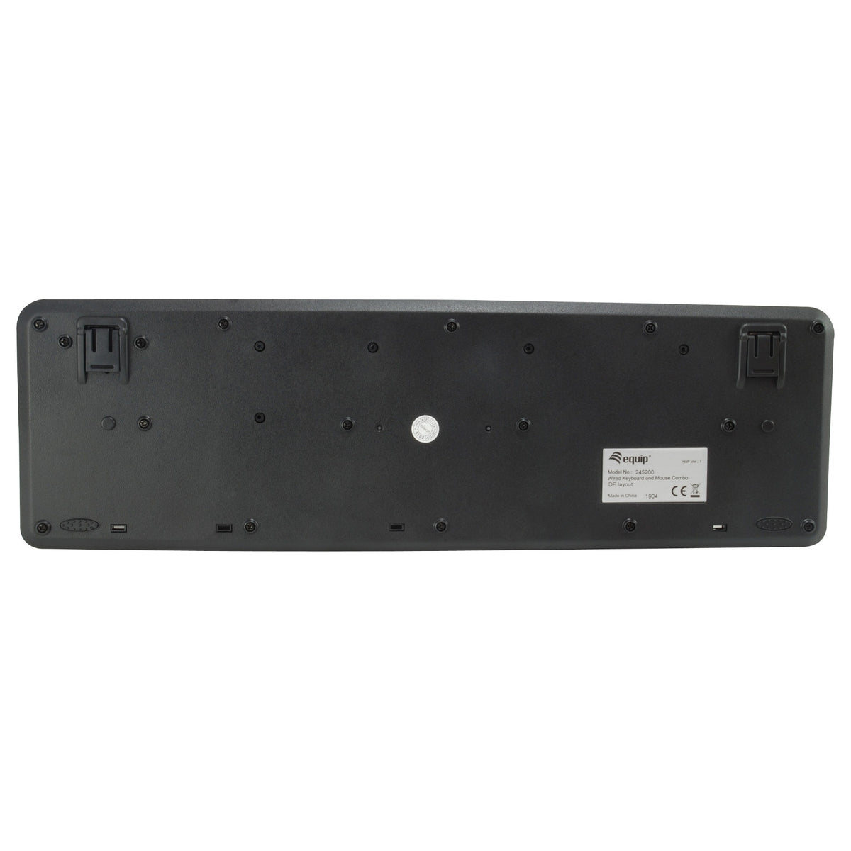 Equip Kabelgebundene Kombi Keyboard+Mouse. schwarz. portugie