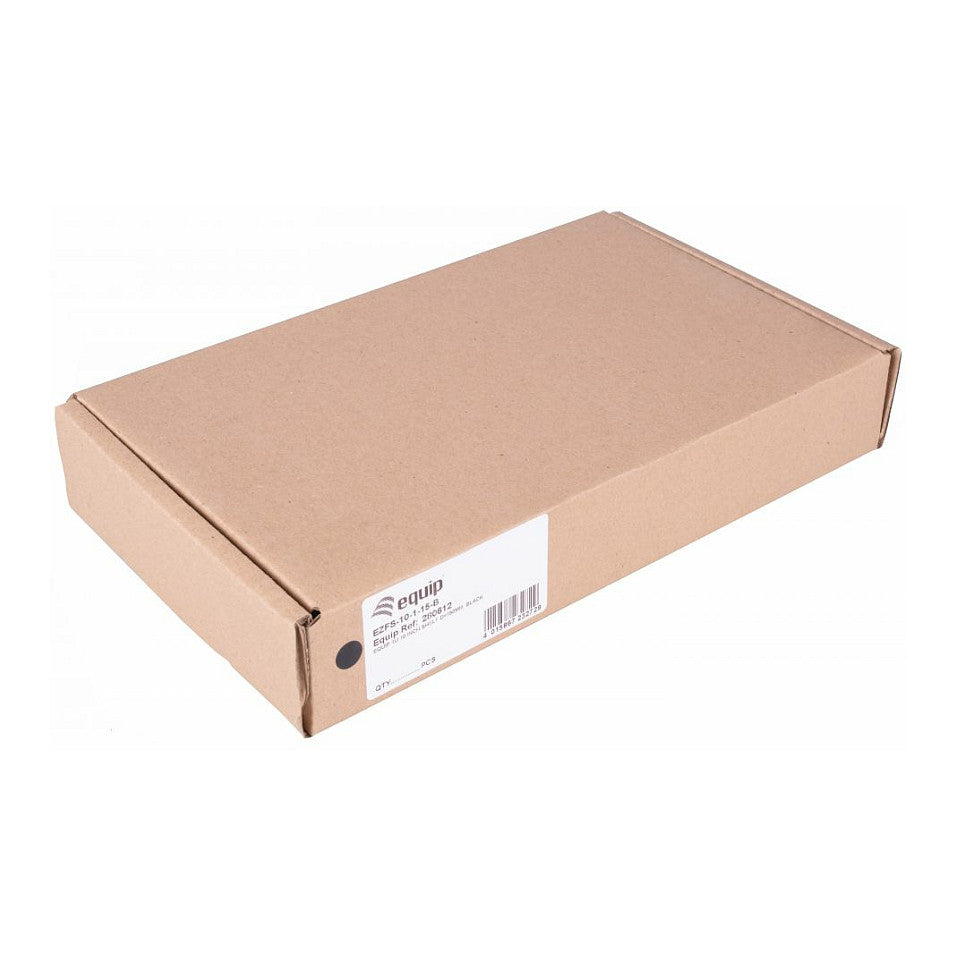 Equip Fachboden fest 10" für Serverschränke. 1U 15cm sw