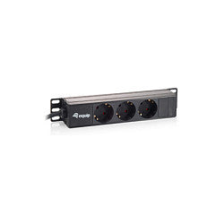 Equip Steckdosenleiste 10" 1U. 3fach franz. 250V max 3500W