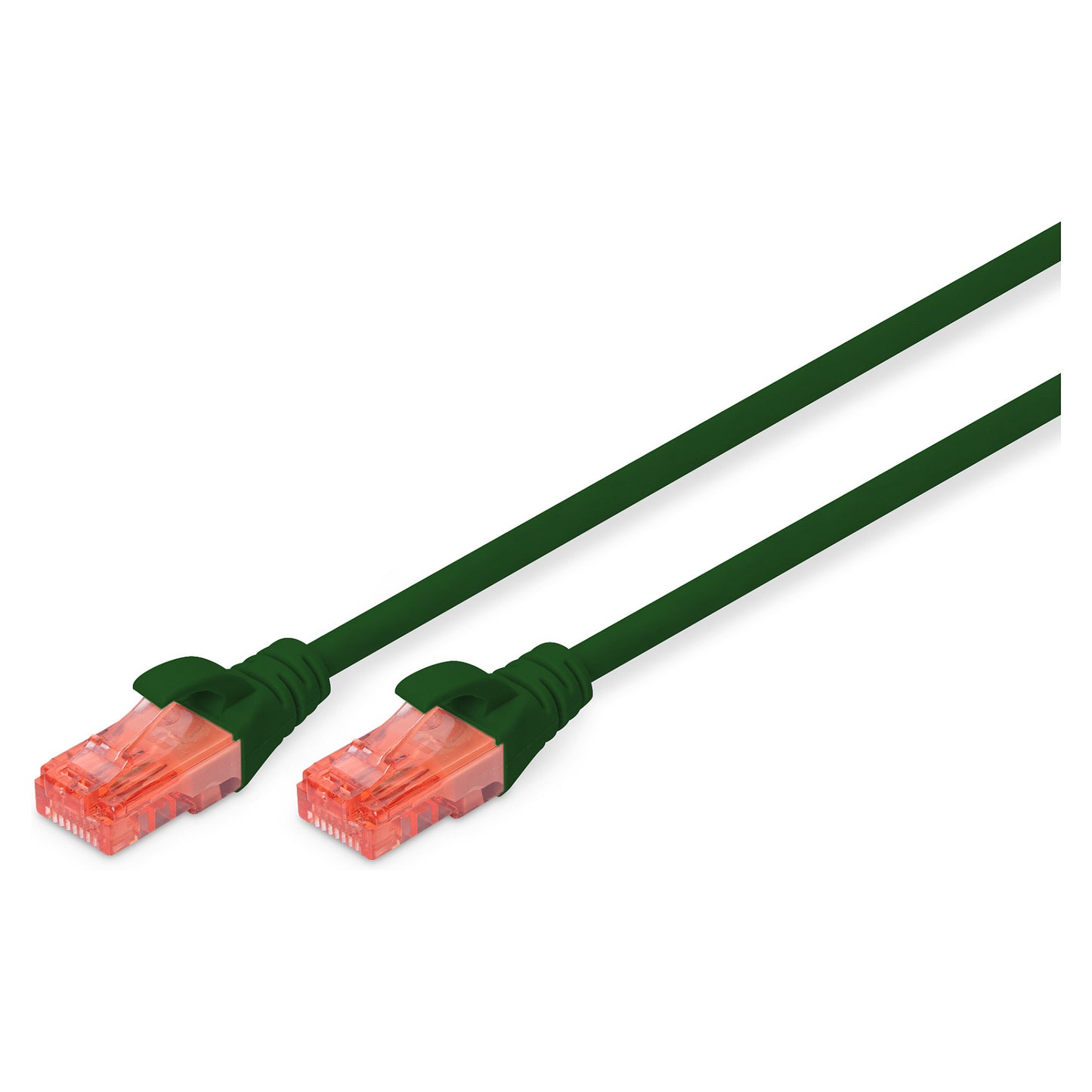 DIGITUS CAT 6 U/UTP Patchkabel - LSZH, 10m, grün