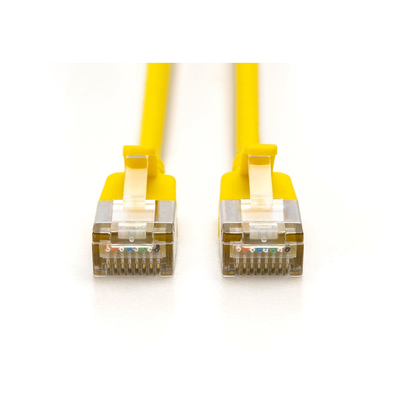 DIGITUS Patchkabel CAT 6A F/FTP Slim 1,00m gelb
