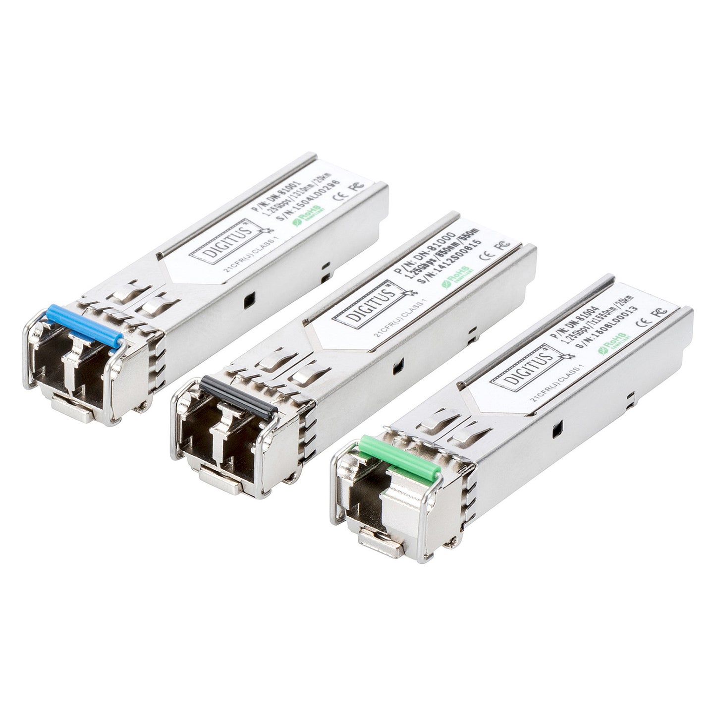 DIGITUS LWL Adapter LC Duplex Singelmode SFP Modul 1.25Gbps