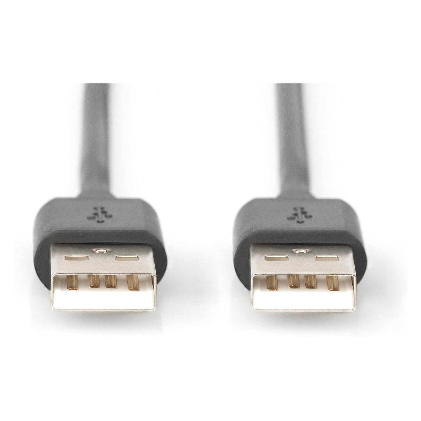 DIGITUS USB 2.0 Anschlusskabel Typ A -A St/St 1.0m, sw