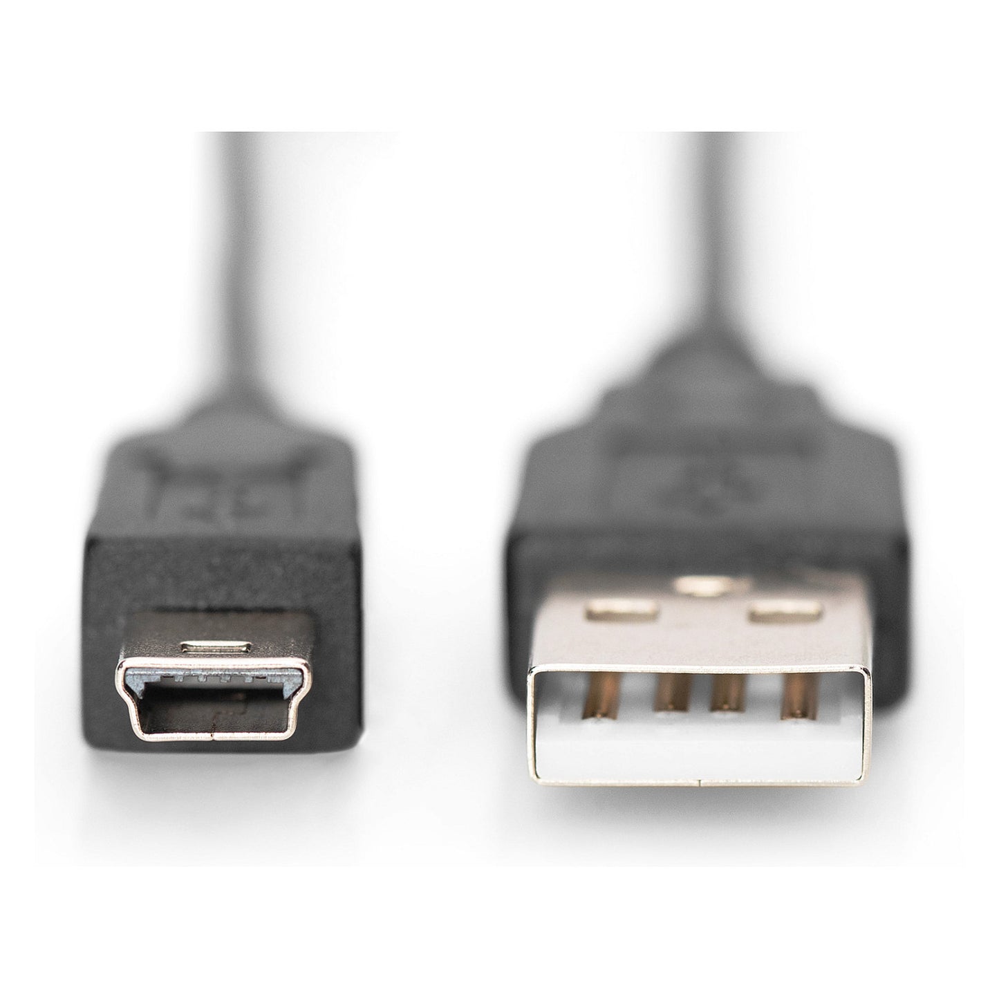 DIGITUS USB 2.0 Anschlusskabel Typ A -mini B St/St 1.8m, sw