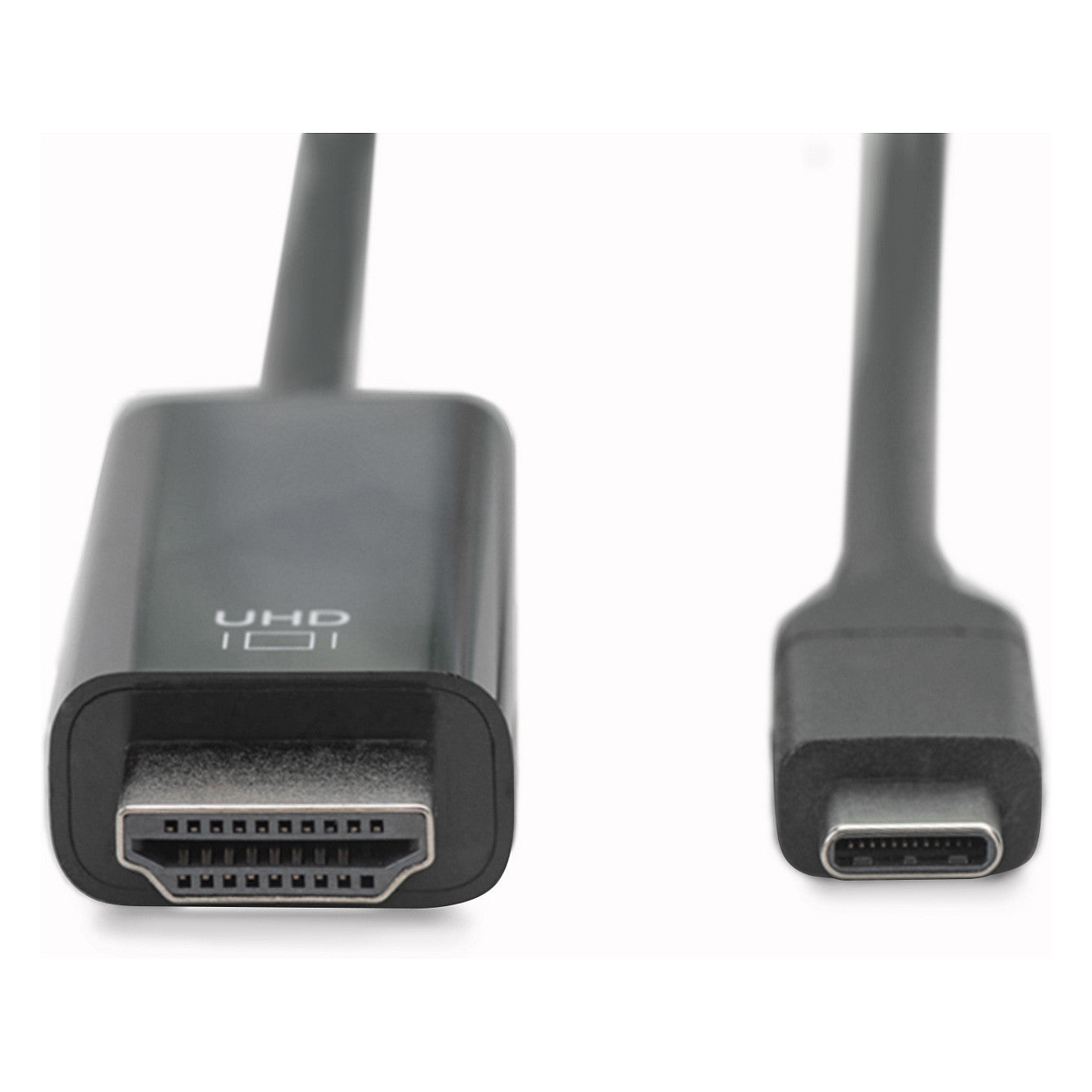 DIGITUS USB C Adapterkabel Typ C -HDMI A 4K St/St 2.0m, sw