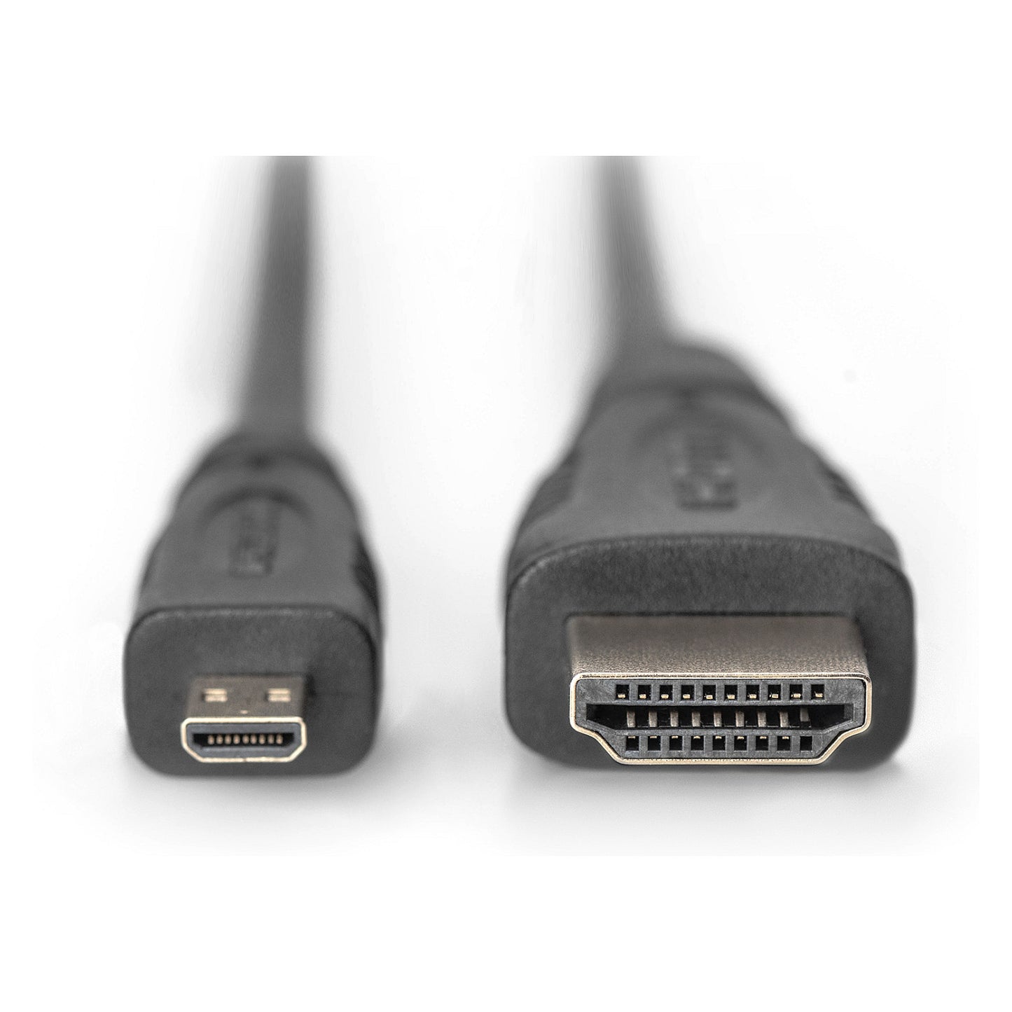 DIGITUS HDMI High Speed mit Ethernet Anschlusskabel, 1m, sw