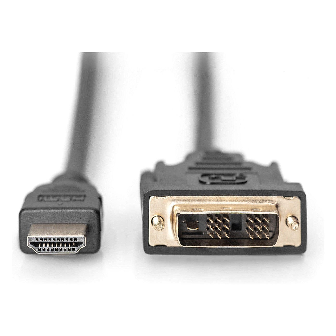 DIGITUS HDMI-Kabel A->DVI(18+1) St/St 2.0m schwarz FullHD
