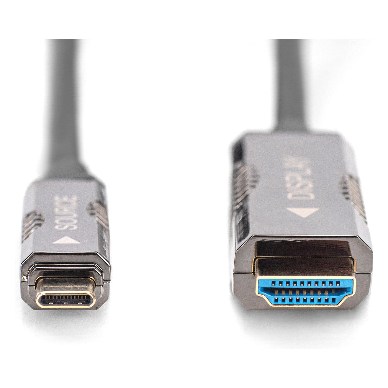 DIGITUS 4K USB Typ - C auf HDMI AOC Adapterkabel, 20,0m
