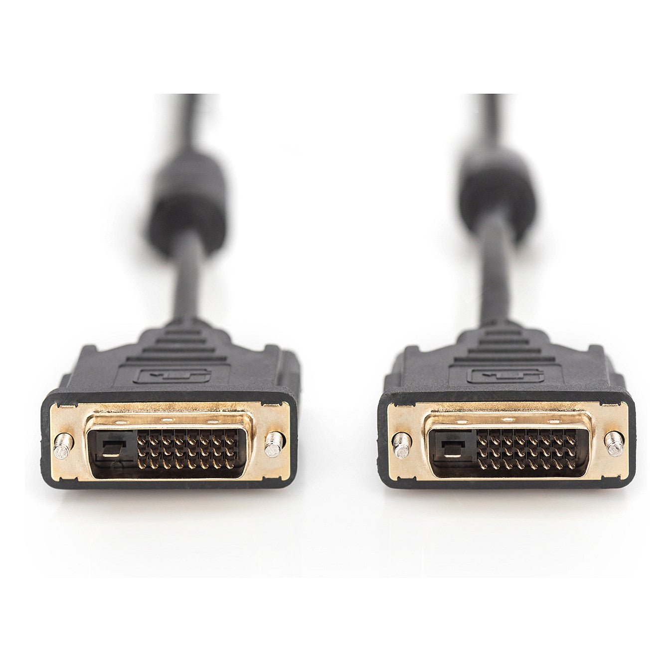 DIGITUS DVI-D-Kabel DVI(24+1) -> DVI(24+1) St/St 2.00m schw Polybeutel