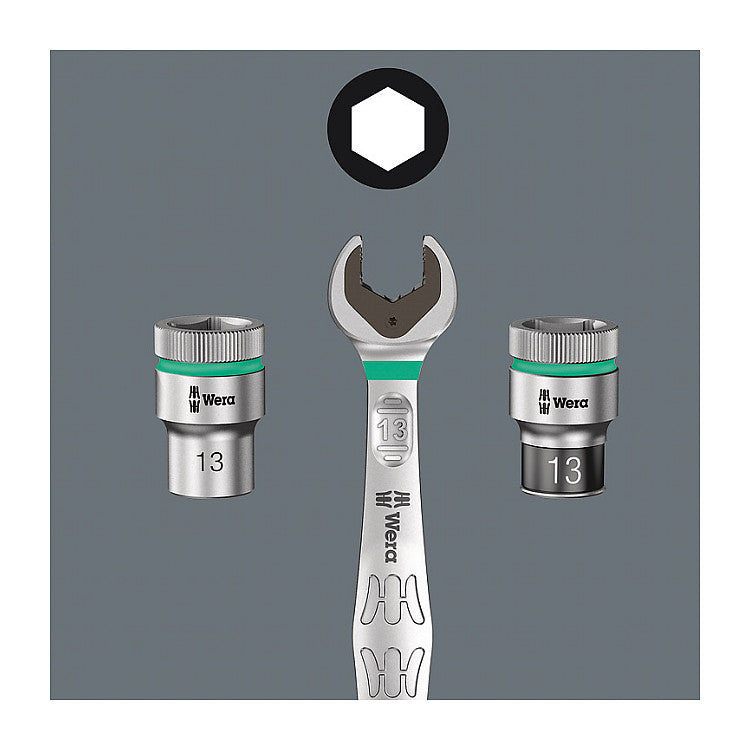 Wera 6000 Joker 4 Set 1 Maul-Ringratschenschlüssel-Satz