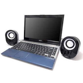Rüsten Sie Lautsprecher für Notebook/PC aus. USB-betriebene SW/WS